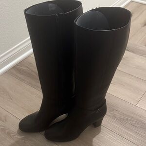 Giani Bernini Black Heeled Boots